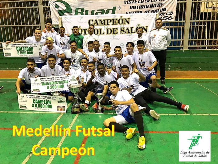 Medellín Futsal se quedó con la Copa Antioquia Élite de Futsalón